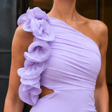 Harriet-Louise One-Shoulder Dress - Lead Product Detail