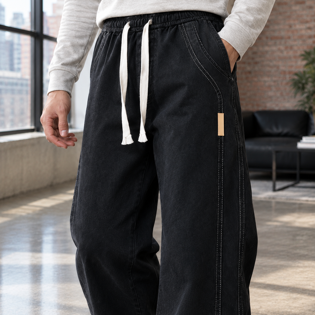 Blake Wide Leg Pants - Lead Product Detail