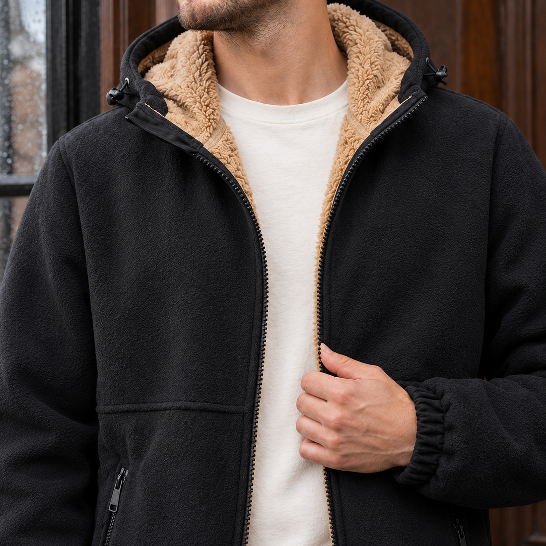 Carter Hooded Jacket - Lead Product Detail
