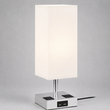 Northmere Linen Lamp - White