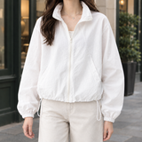 Eva-Eve Relaxed Zip Jacket - Lead Product Detail