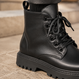 Savelli Lace-Up Boots - Lead Product Detail