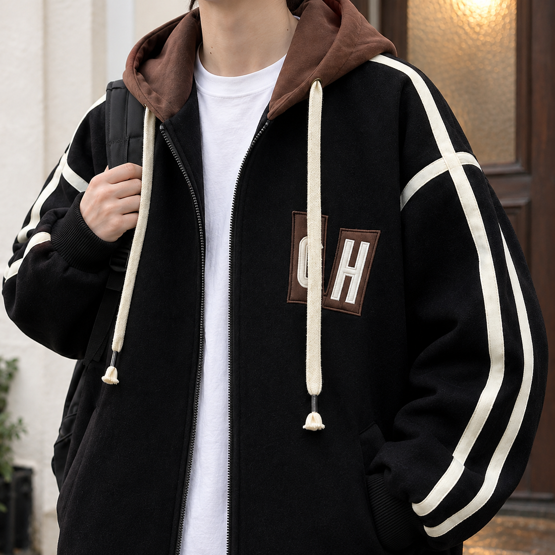 Harlan Varsity Jacket - Lead Product Detail
