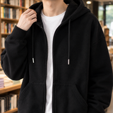 Matteo Zip Hoodie - Lead Product Detail