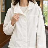 Rosalie-Sage Hooded Jacket - Lead Product Detail