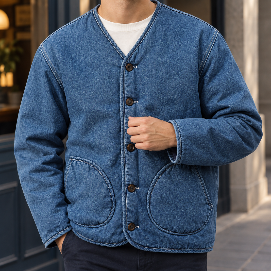 Oliver Denim Jacket - Lead Product Detail