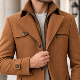 Pierrick Wool Coat - Lead Product Detail