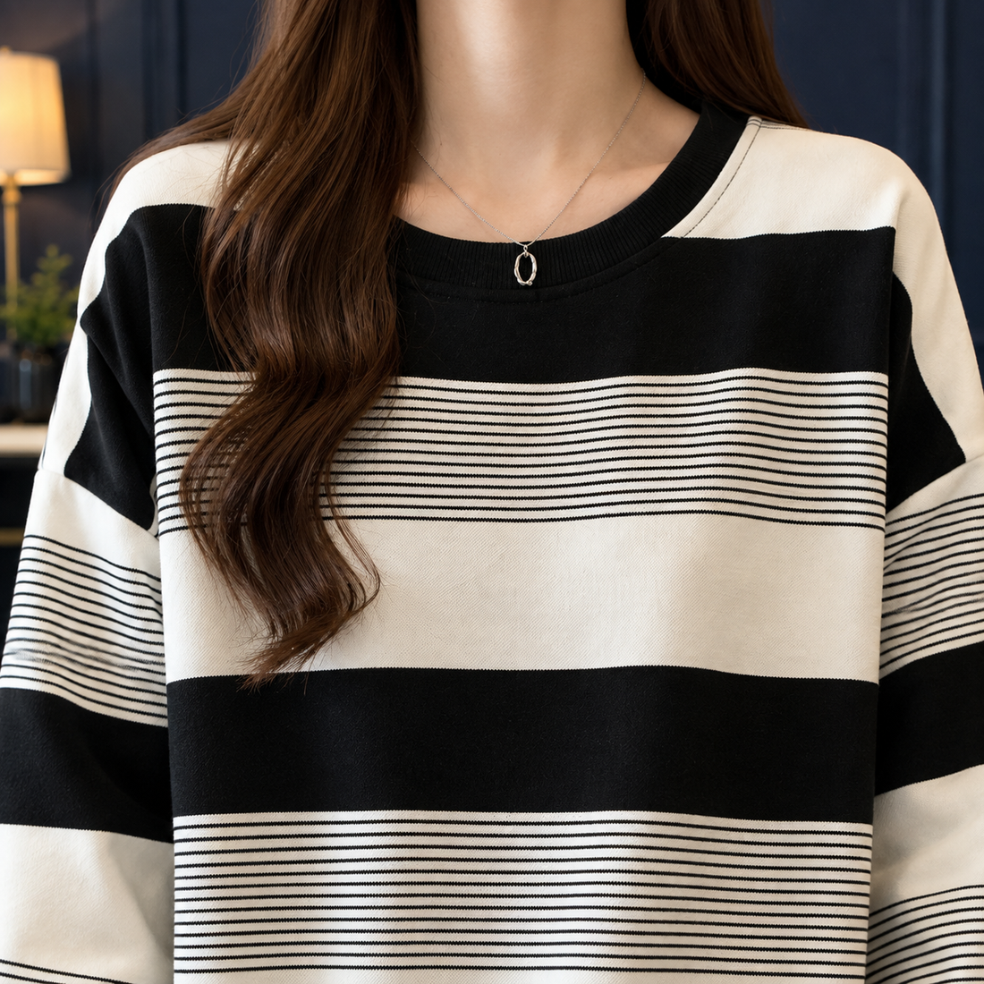 Cecily-Faye Striped Top - Lead Product Detail