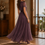 Theodora-Mae Keyhole Maxi Dress - Lead Alternate View