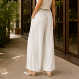 Valeria Wide Leg Pants - Lead Alternate View