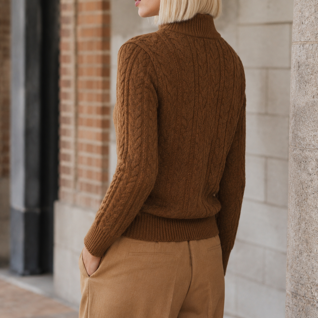 Anouk-Claire Cashmere Sweater - Lead Alternate View