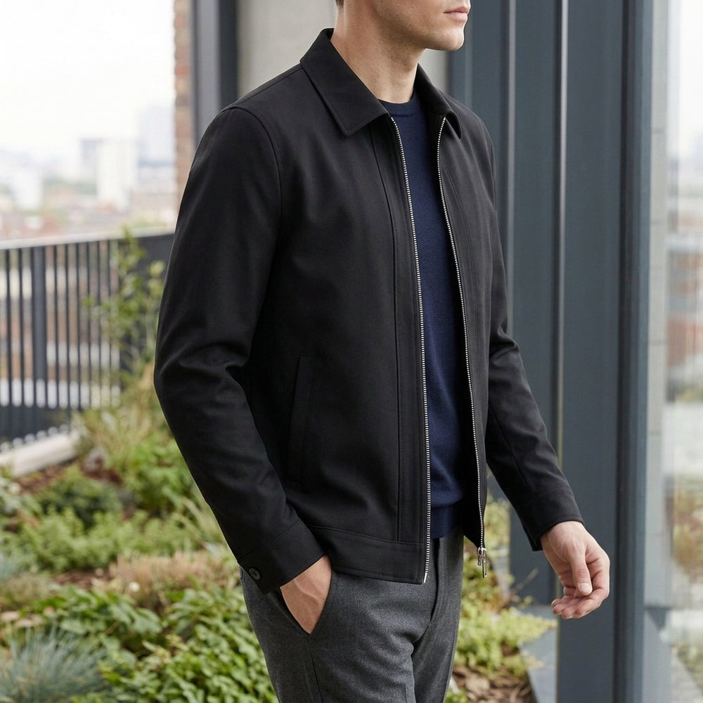 Dorian Zip Jacket - Lead Alternate View