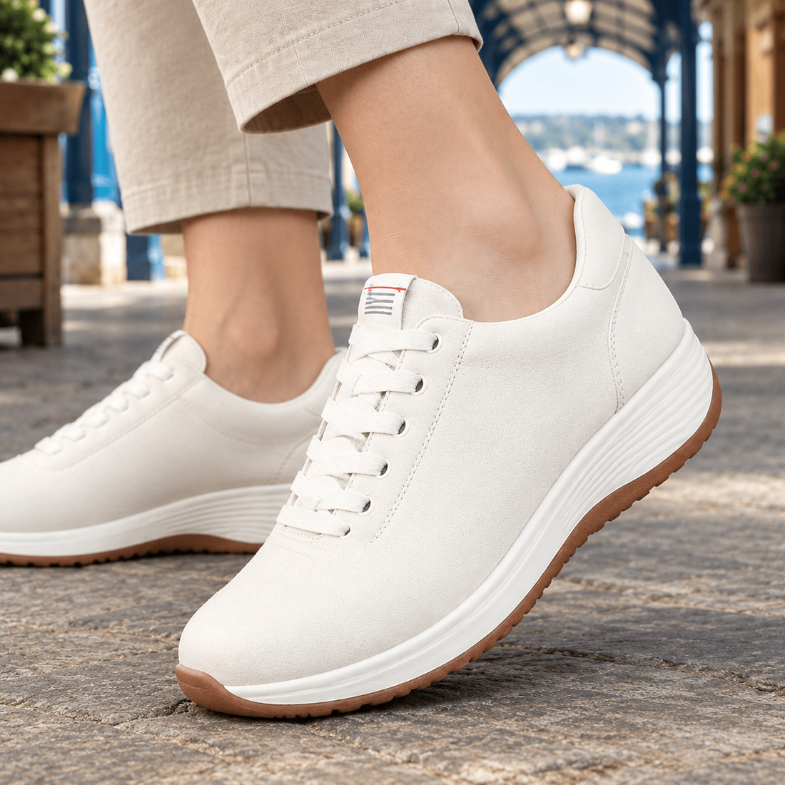 Bonacossa Wedge Lace-Ups - Lead Product Detail
