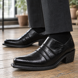 Rizzi-Lago Block Heel Shoes - Lead Product Detail