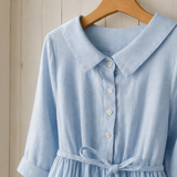 Simone-Grace Tie Waist Dress - Lead Product Detail