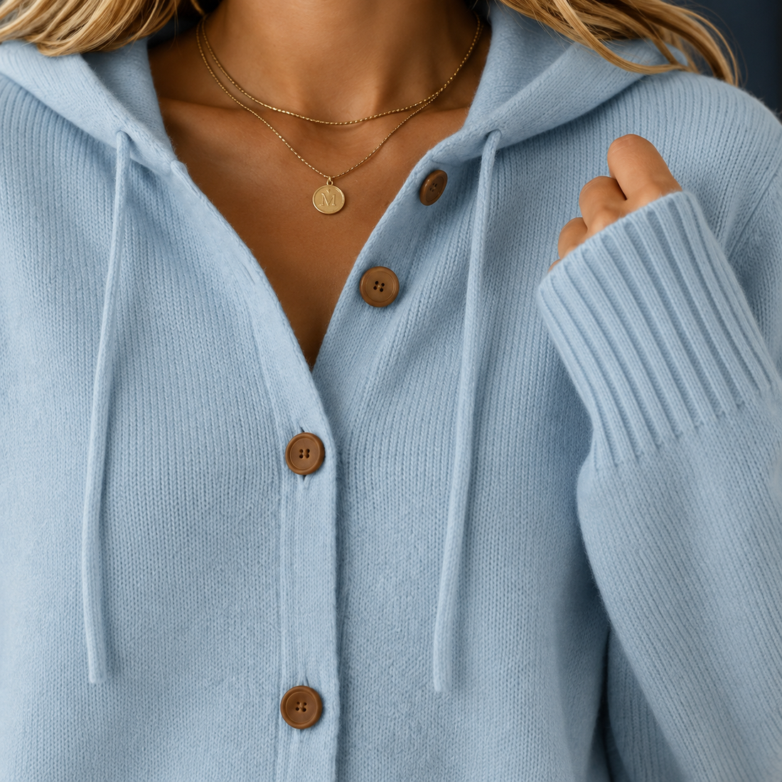 Diantha Hooded Cardigan - Lead Product Detail