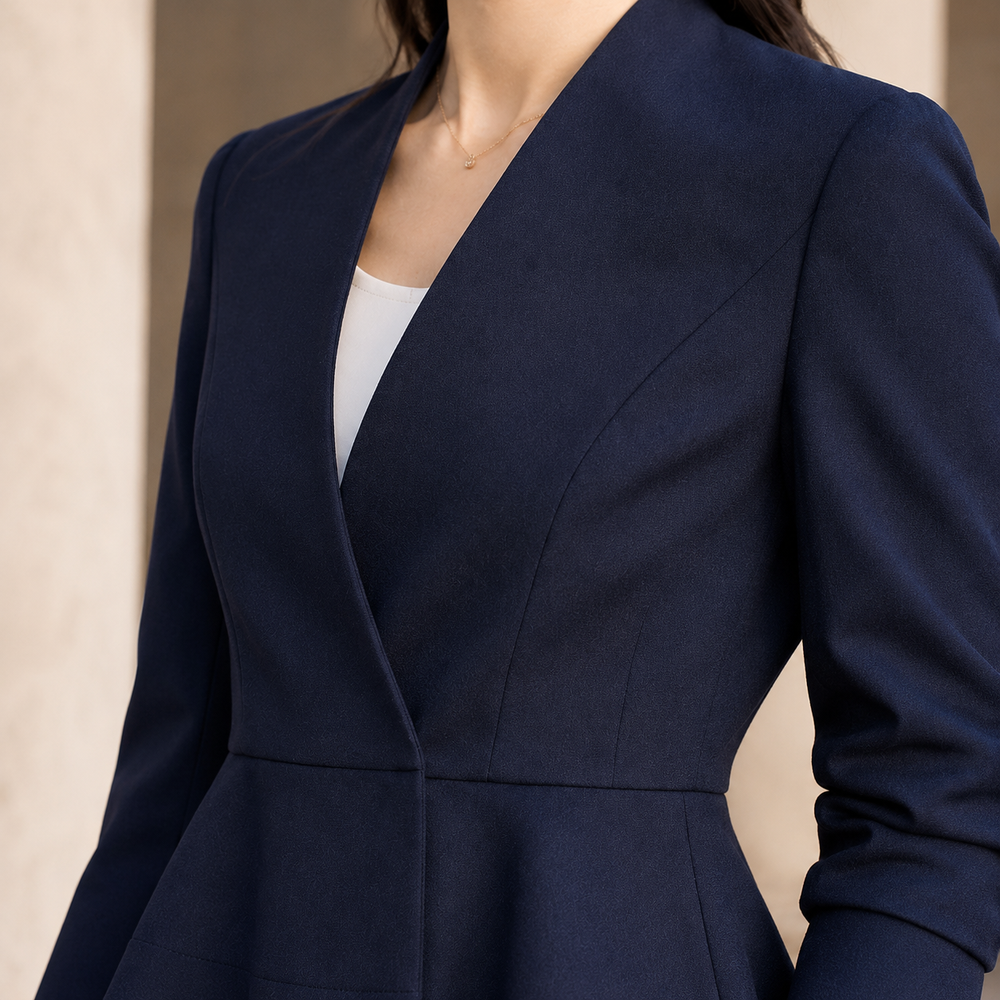 Catriona Peplum Blazer - Lead Product Detail