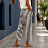 Natalia Straight Leg Pants - Lead Alternate View