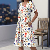 Celeste Gathered Dress - Lead Alternate View