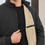 Harlan Stand Collar Jacket - Lead Product Detail