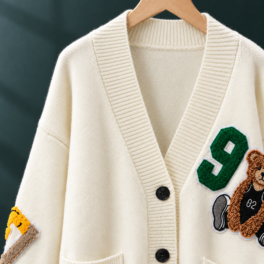 Paige Bear Cardigan - Lead Product Detail