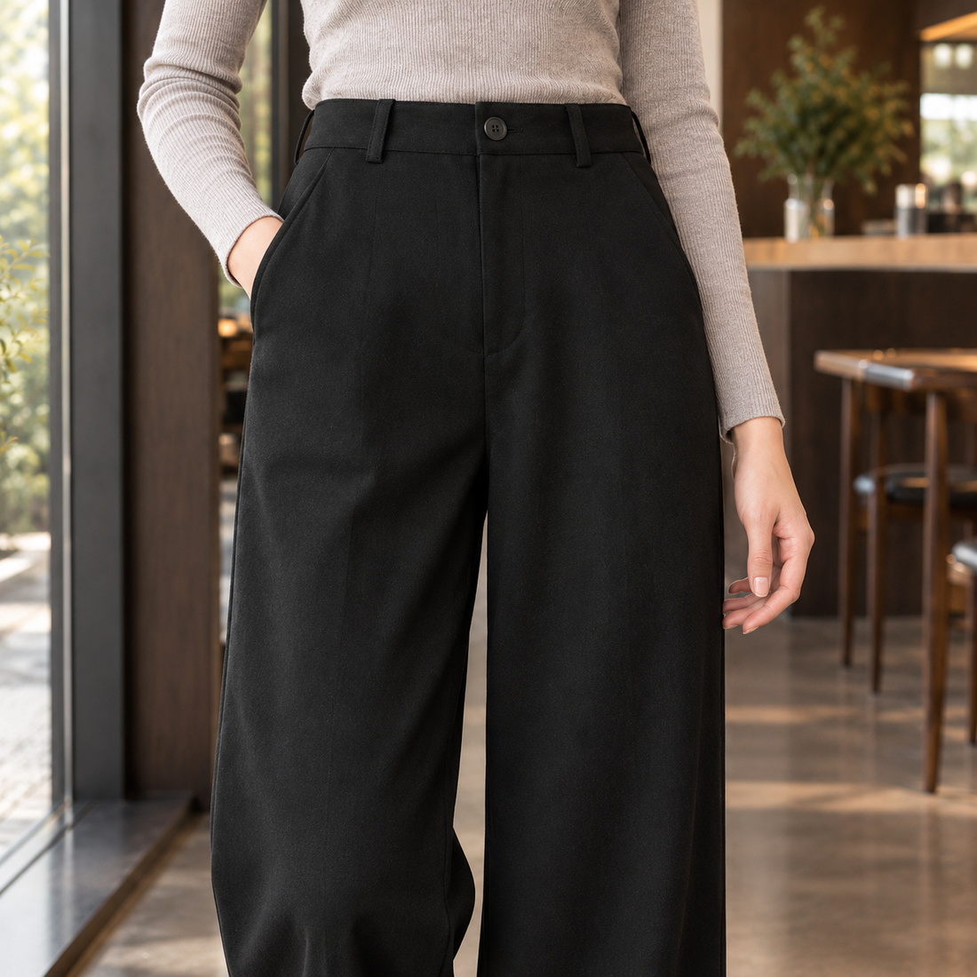 Briony-Claire Wide-Leg Pants - Lead Product Detail