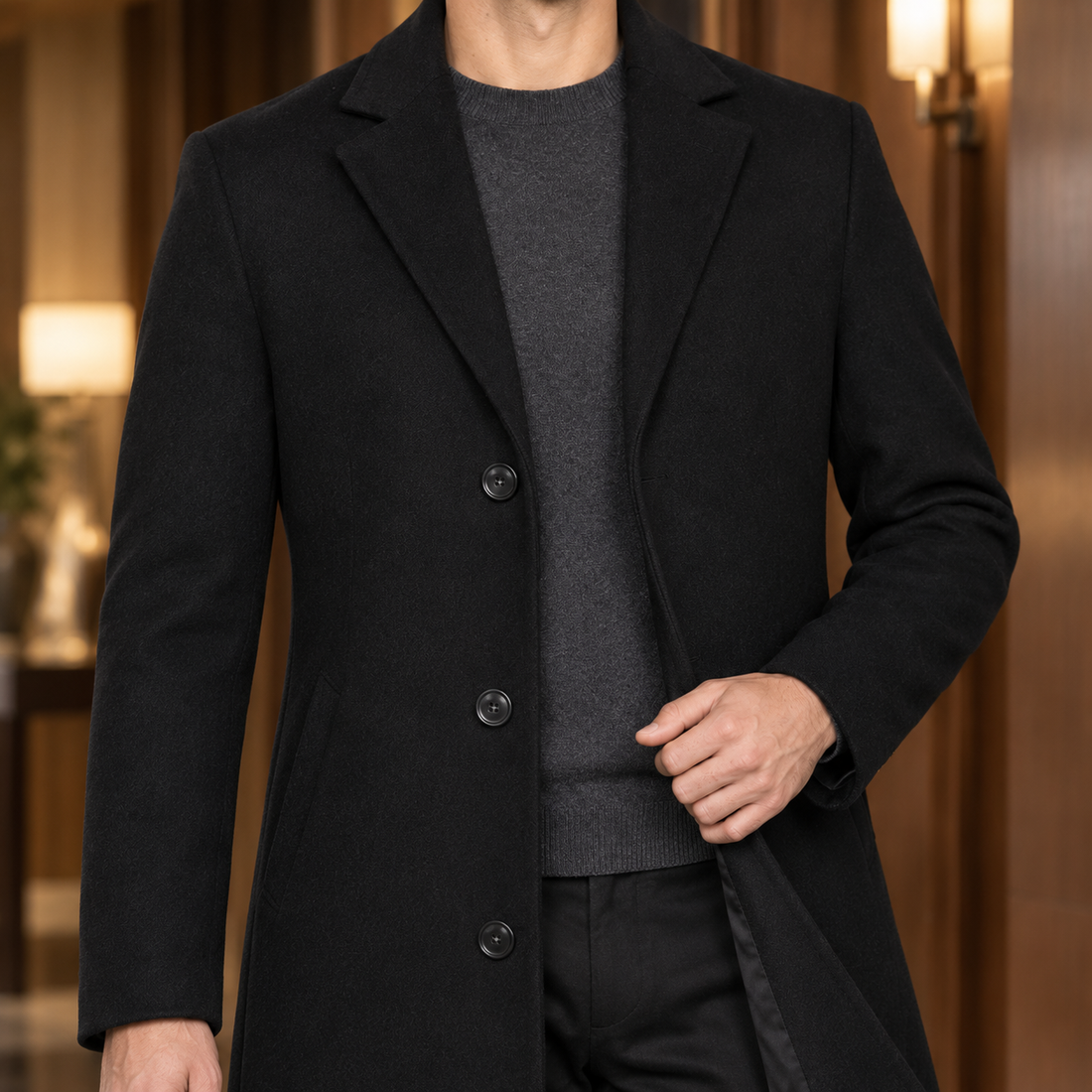 Austin Tailored Overcoat - Lead Product Detail