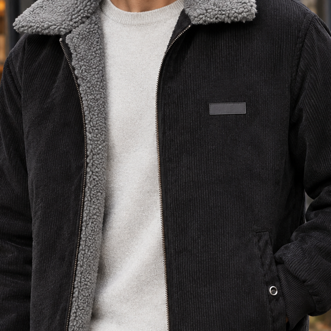 Magnus Corduroy Jacket - Lead Product Detail