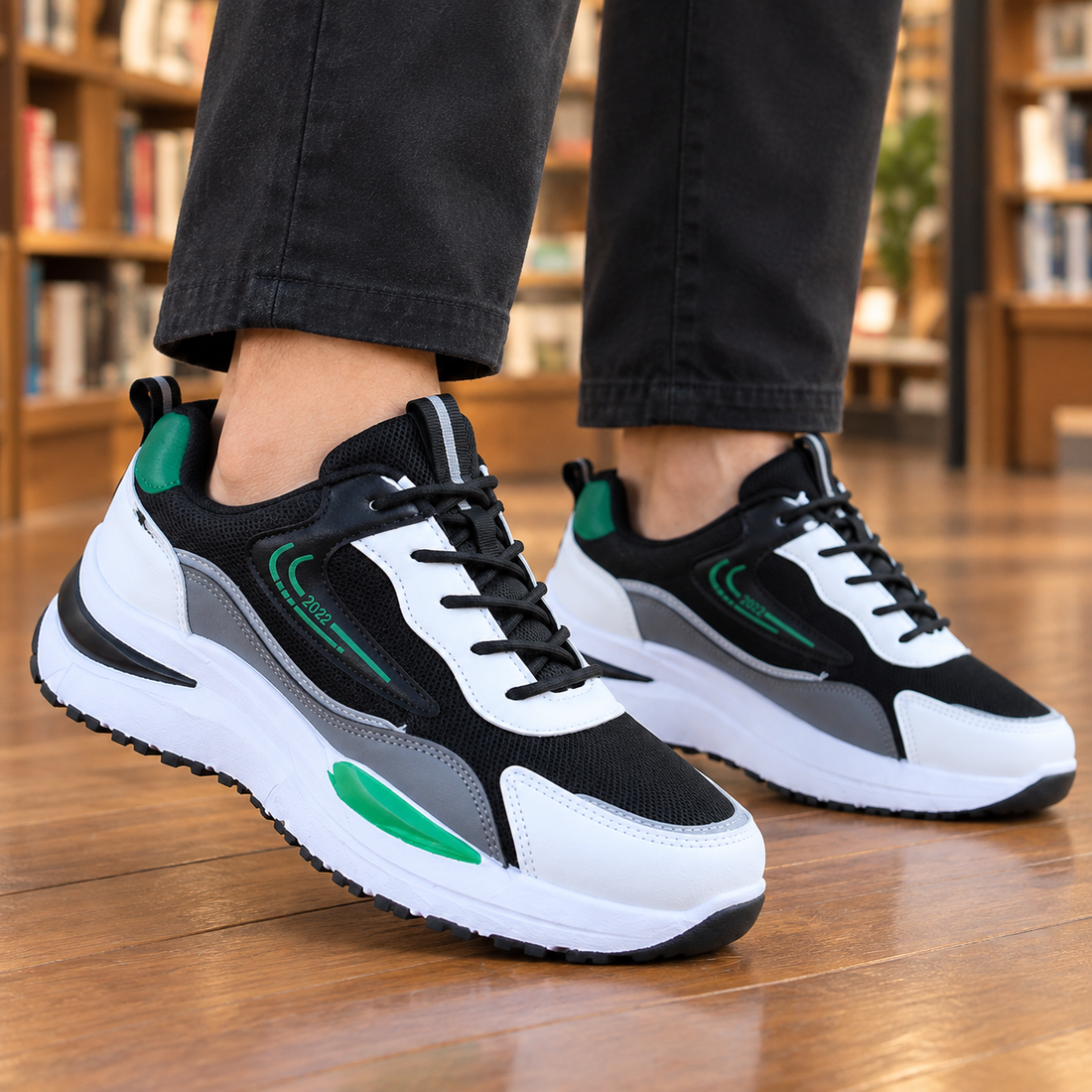 Ferrara-Torino Colorblock Sneakers - Lead Product Detail