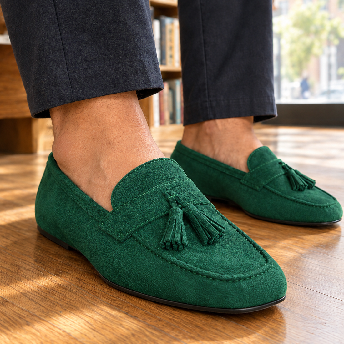 Taranto-Milano Suede Loafers - Lead Product Detail