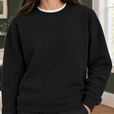 Isabelle-Lane Cotton Sweatshirt - Lead Product Detail
