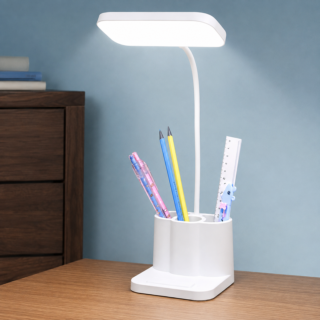 Brookhaven Touch Lamp - White