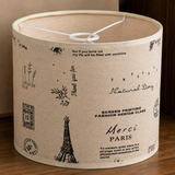 Woodhaven Linen Lampshade - Natural