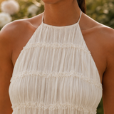 Amalia-June Halter Maxi Dress - Lead Product Detail