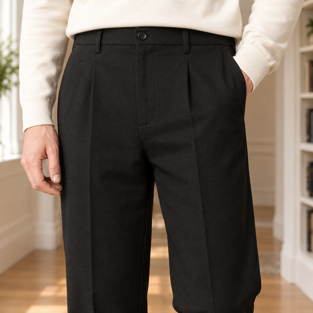 Lancelot Straight Pants - Lead Product Detail