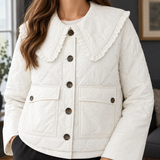 Tamsin-Skye Ruffled Collar Jacket - Lead Product Detail