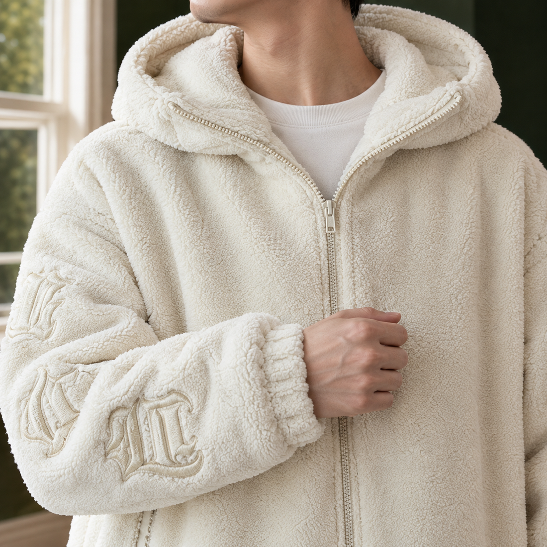 Marco Hooded Jacket - Lead Product Detail