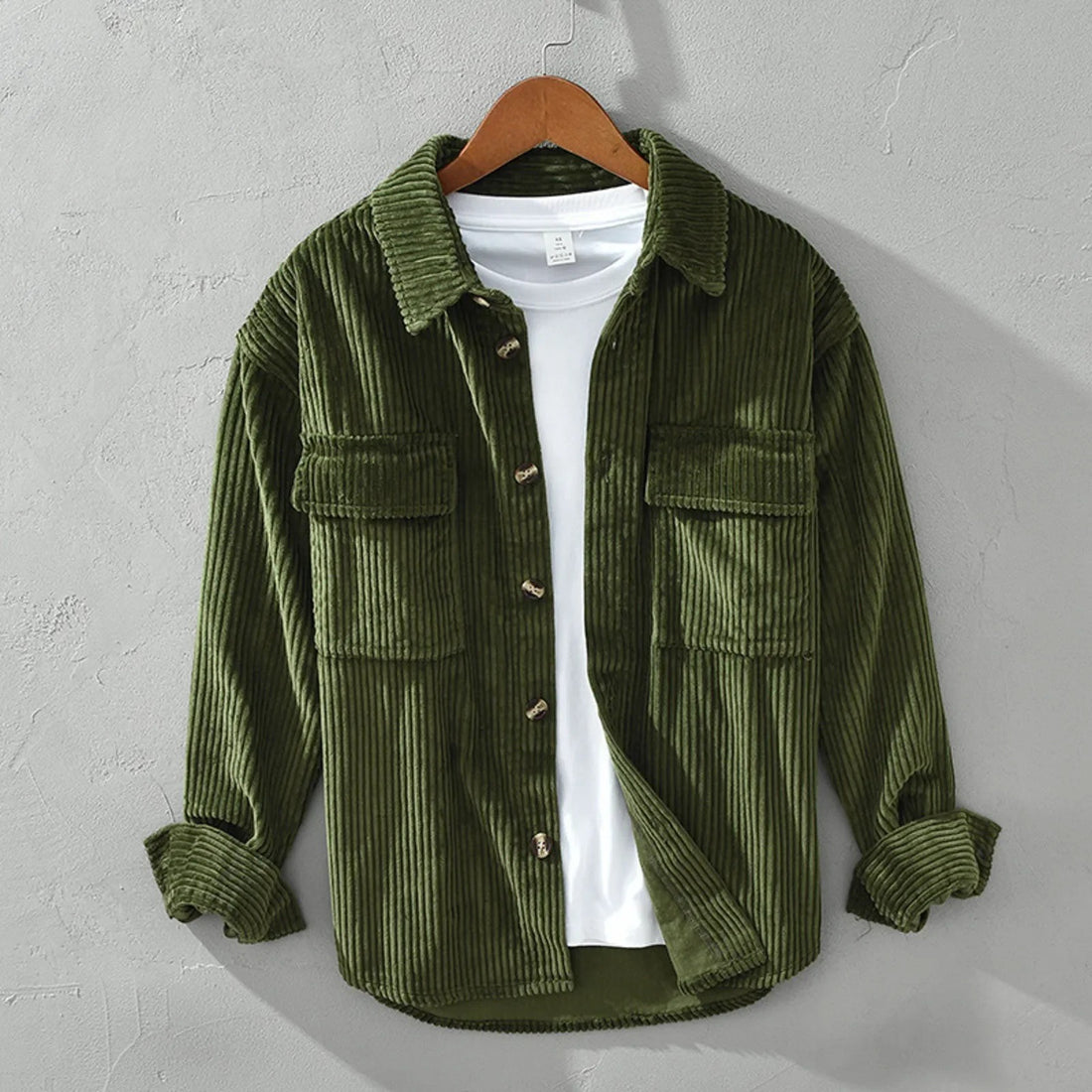 Lucifer Corduroy Shirt - Green