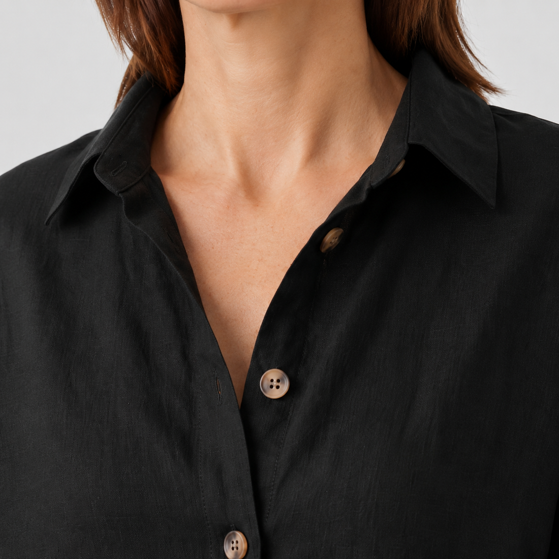 Brigitte-Marie Relaxed Shirt - Lead Product Detail