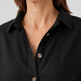 Brigitte-Marie Relaxed Shirt - Lead Product Detail