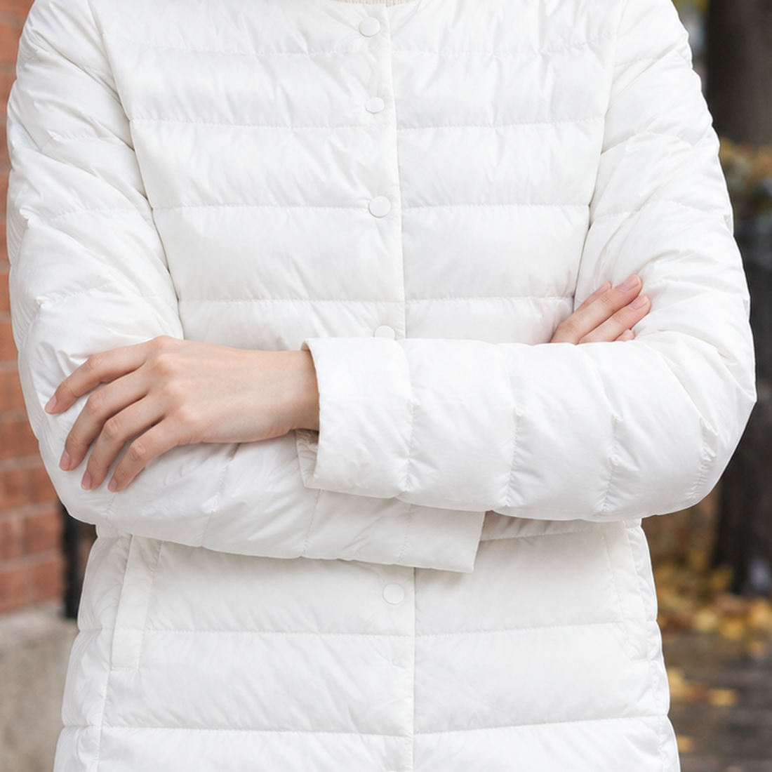 Oriane-Skye Quilted Jacket - Lead Product Detail