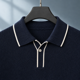 Florian Polo Sweater - Lead Product Detail