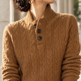 Brigitta-Rae Cable Knit Sweater - Lead Product Detail