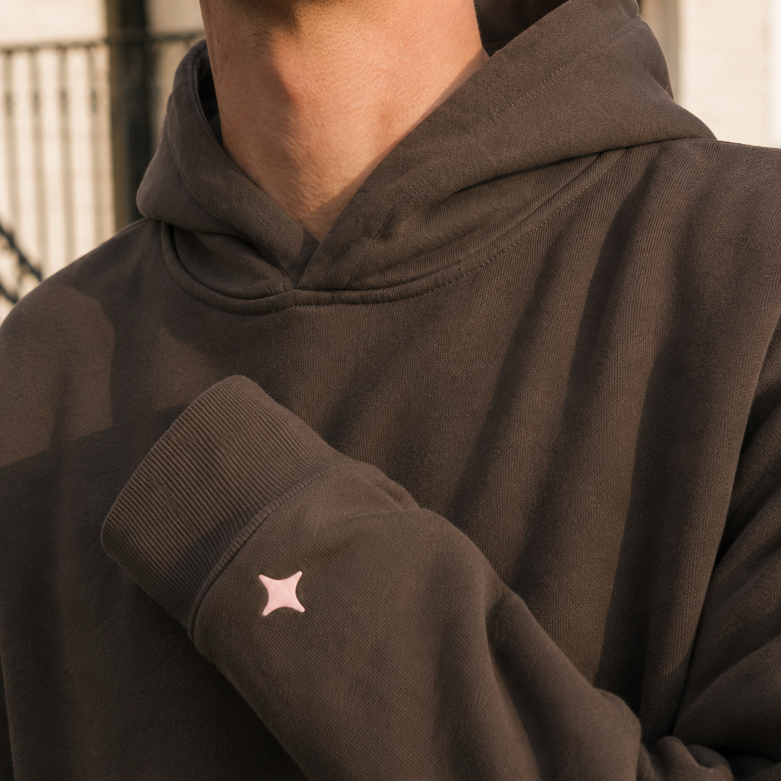 Baudouin Graphic Hoodie - Lead Product Detail