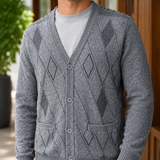 Lambert Argyle Sweater - Lead Product Detail