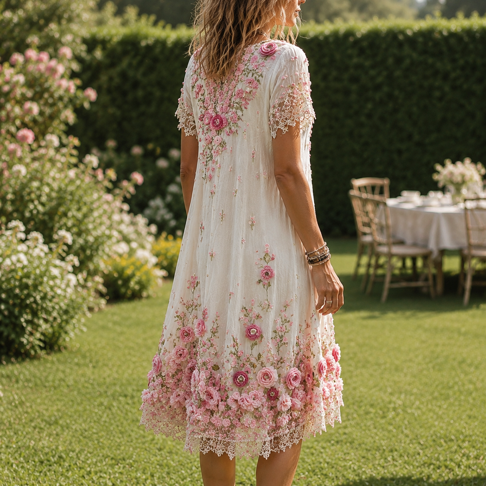 Vivienne Floral Dress - Lead Alternate View