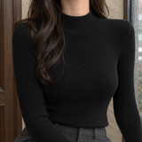 Selena Ribbed Sweater - Lead Product Detail