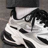 Peruzzi-Lucca Chunky Sneakers - Lead Product Detail