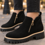 Piccini Side Zip Boots - Lead Product Detail