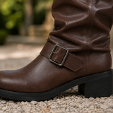 Padova Biker Boots - Lead Product Detail
